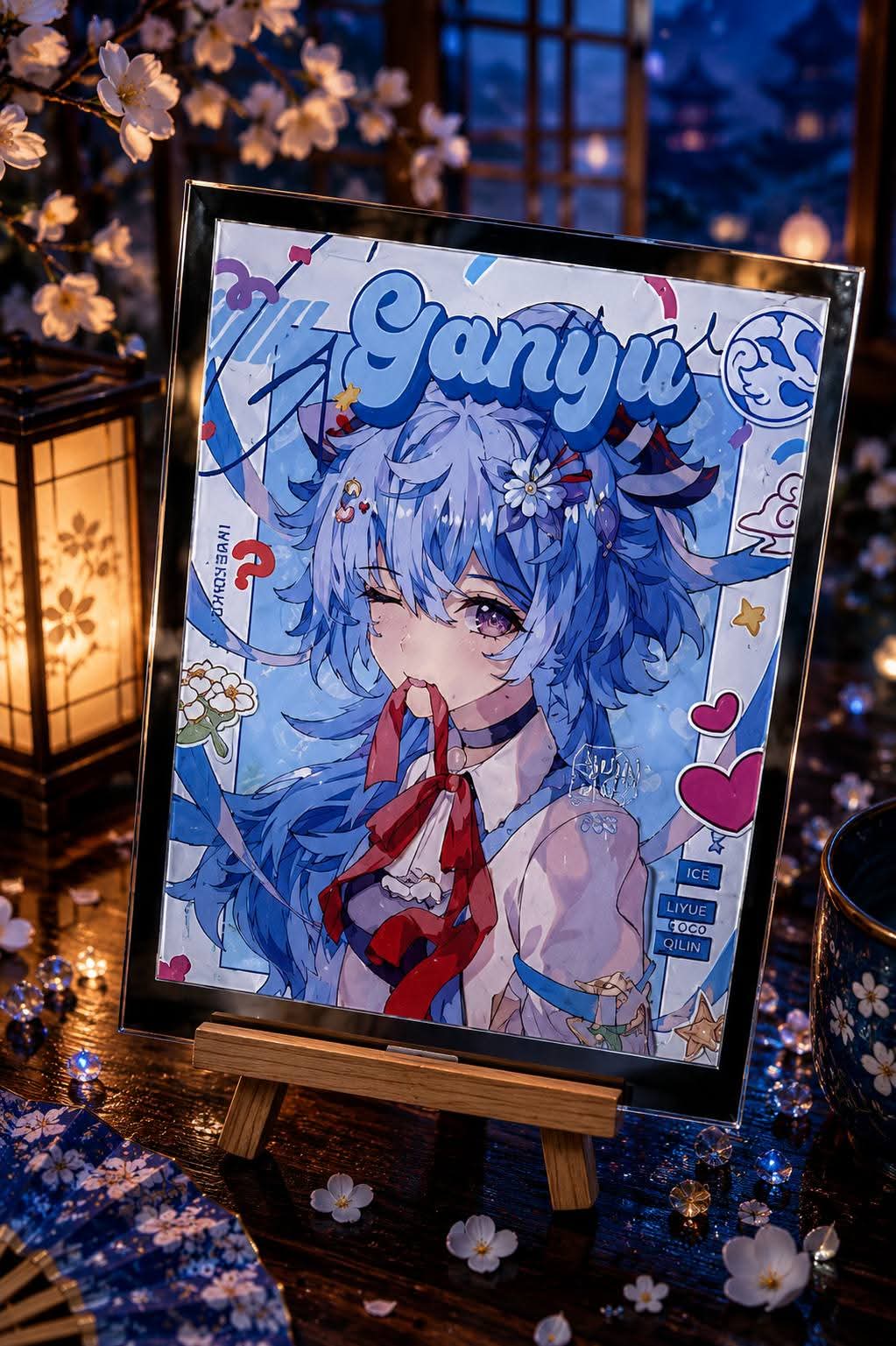 Carte pvc Ganyu