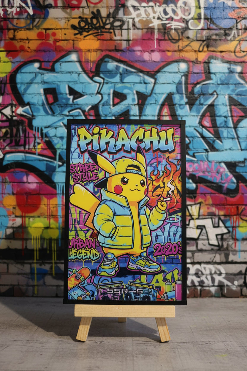 Acrylique A6 Pokémon Pikachu