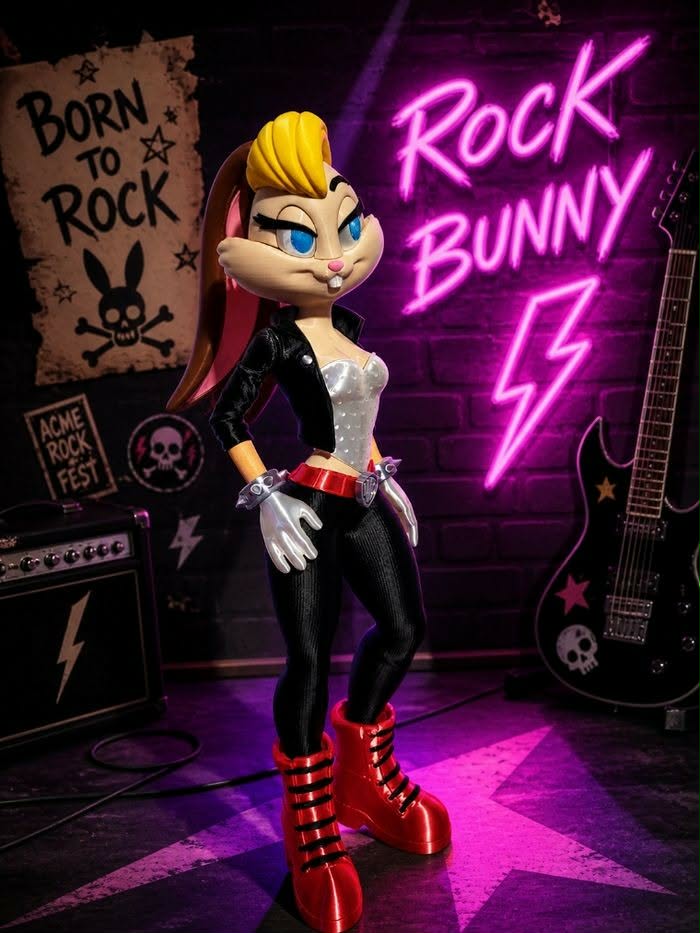 Figurine Lola Bunny impression 3D