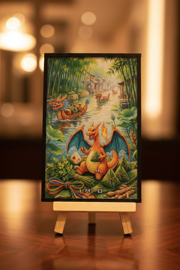 Acrylique A6 Pokémon Dracaufeu