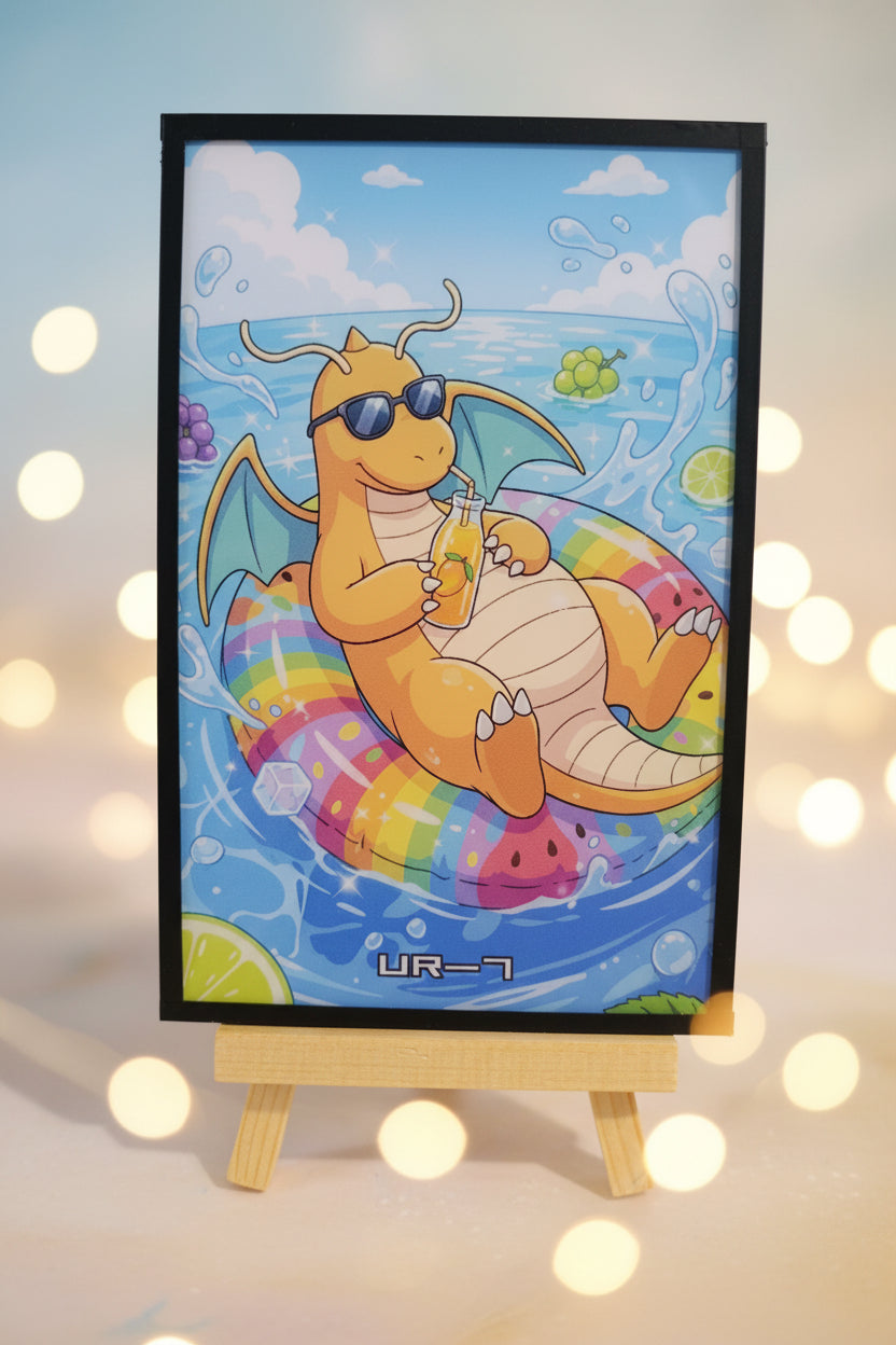 Acrylique A6 Pokémon Dracolosse