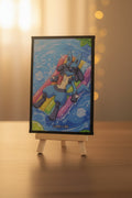 Acrylique A6 pokémon Lucario